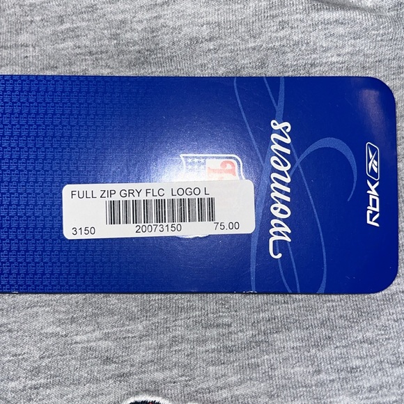 Gray women’s Titan’s zip-up jacket -NWT! $24 - Picture 9 of 9